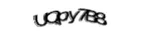 Security check image, please type the characters shown